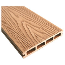 Waterproof Outdoor WPC Decking Board Deep Embossed Wood Texture Hardwood Flooring Seaside Wood Plastic Composite Decking